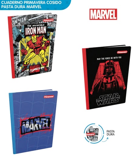 [P3869] Cuad cosido prim. p.dura100 H cuadro marvel