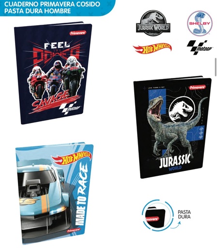 [P1530] Cuad cosido prim. p.dura100 H raya hombre