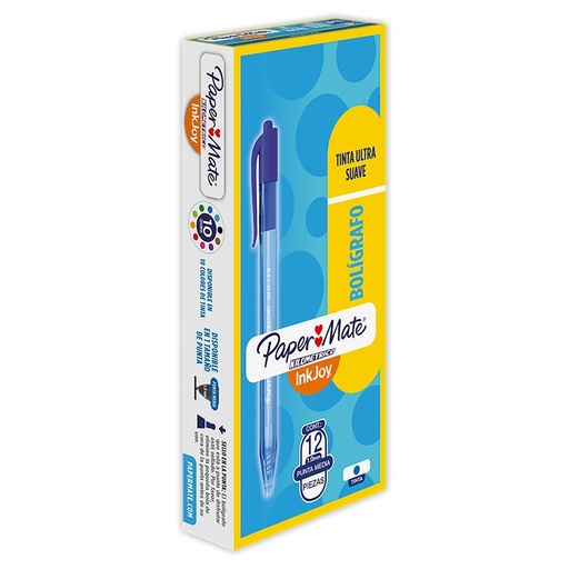 [2166736] Lapicero kilometrico rectratil azul .7 x12