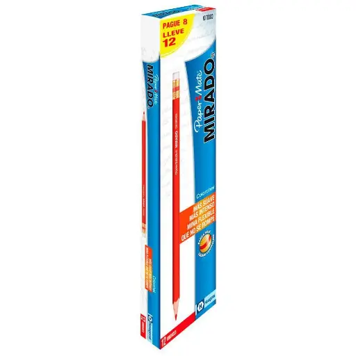 [1790094] Lapiz mirado rojo x12 (UND $950)