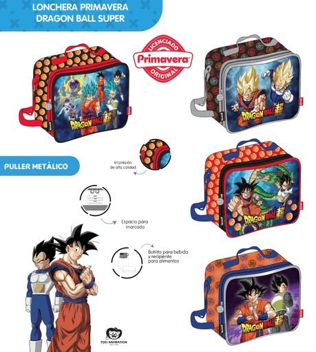 [623-106-2105] Lonchera prim. dragon ball orizontal