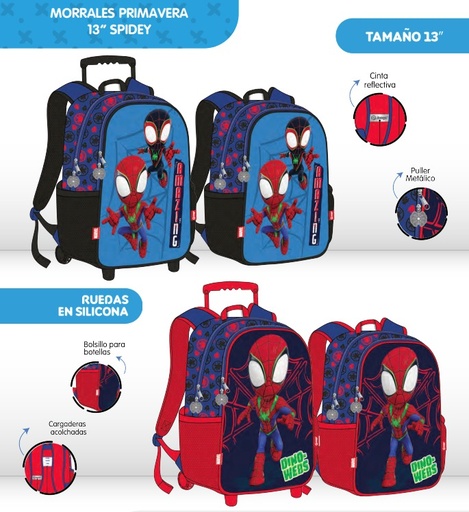 [621-003-1986] Morral prim. personaje pequeño spidey