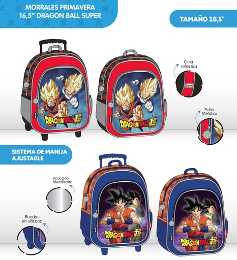 [620-106-2105] Morral prim. personajes grande dragon ball