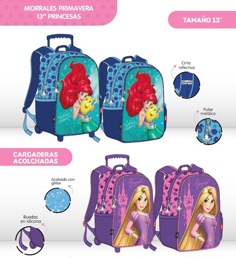 [618-018-1581] Morral prim. rueda pequeño princesa