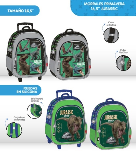 [622-041-1647] Morral prim. ruedas grande jurasic