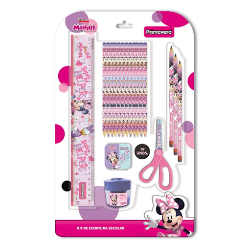 [P3149] Set uso escolar primavera minnie