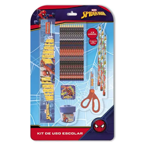 [P3150] Set uso escolar primavera spiderman